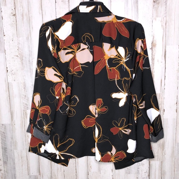 14th & Union desert floral notch lapel jacket - Picture 3 of 4